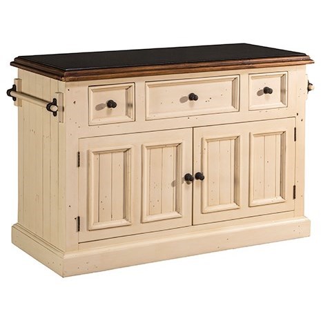 Hillsdale Tuscan Retreat 5465 916W Dining Server w Granite Top